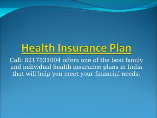 Health Insurance Plan.ppt