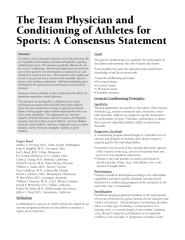 The team physician and conditioning of athletes for sports a.pdf