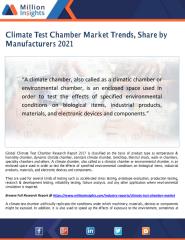 Climate Test Chamber Market Trends, Share by Manufacturers 2021.pdf