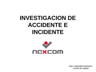 10. Investigación de Incidentes e Accidente.ppt