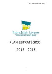 PLAN ESTRATÉGICO INSTITUCIONAL 2013 - 2015.docx