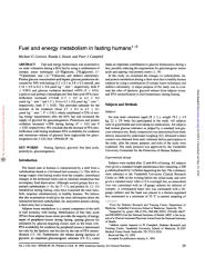 Fuel and energy metabolism in fasting humans.pdf