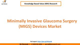 Minimally Invasive Glaucoma Surgery (MIGS) Devices Market Growth.pdf