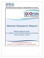 2017 Market Research Report on Global Bubble Tea Industry.pdf